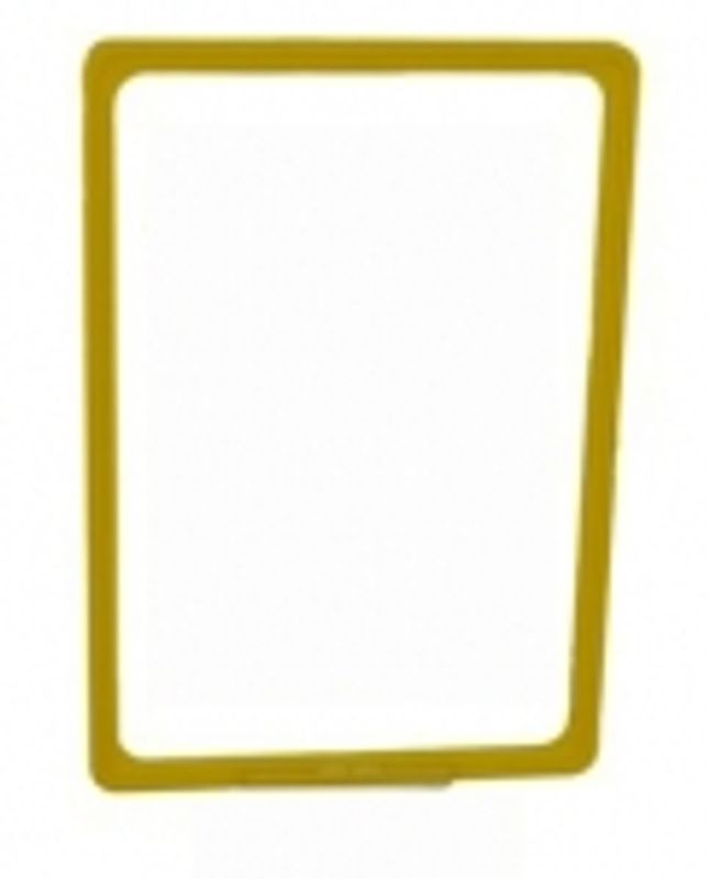 Plakatramme A6 gul