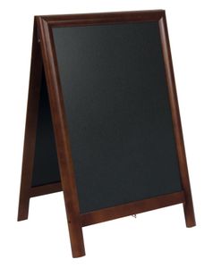 Gatebukk 55x85cm mørk brun
