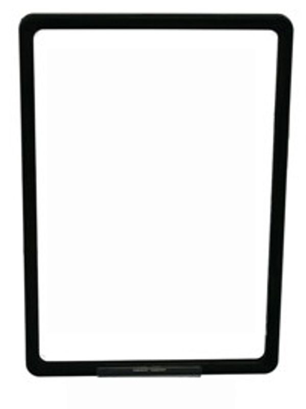 Plakatramme A4 sort
