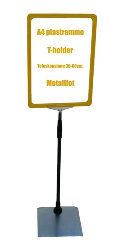 Rammesett A3 gul