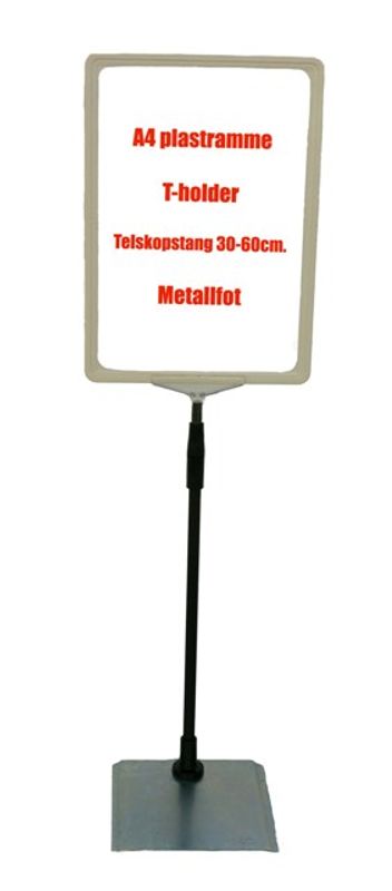 Rammesett A5 transparent