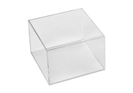 Akryleske 10x10x9,8cm 