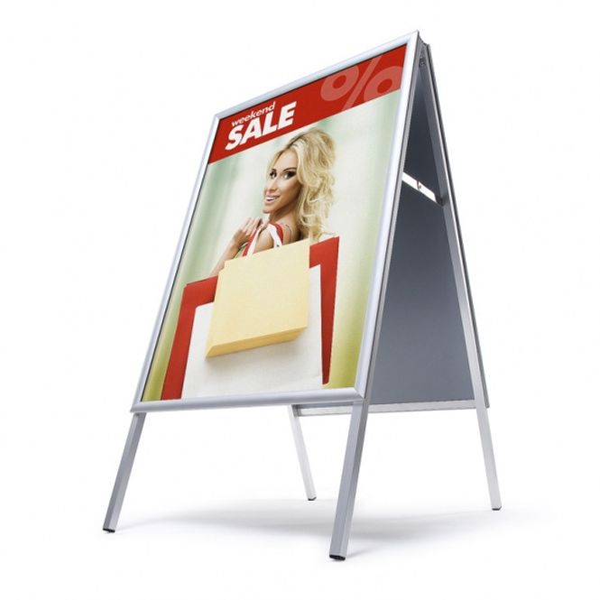 Hovedbilde A-bukk aluminium 70x100 cm