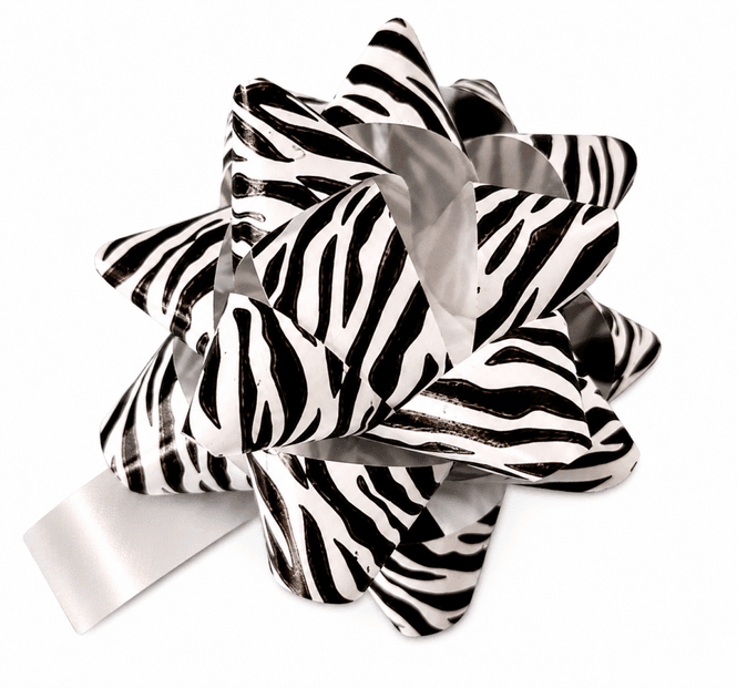 Hovedbilde Rosetter 50mm, 16 stk. Zebra
