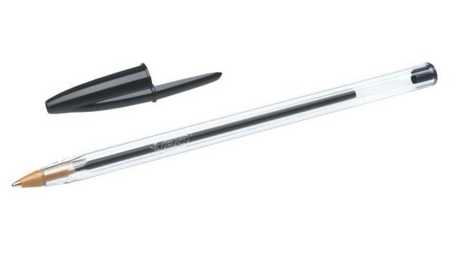 Hovedbilde BIC Cristal Medium Kulepenn sort 50 stk.