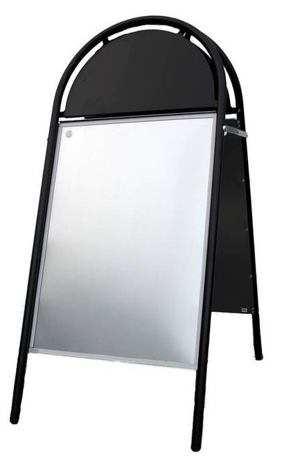 Hovedbilde Gatebukk  Expo Gotik 50x70cm sort