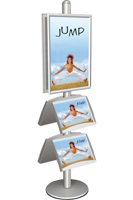 Hovedbilde Plakat / brosjyrestativ dobbeltsidig 50x70 cm ...