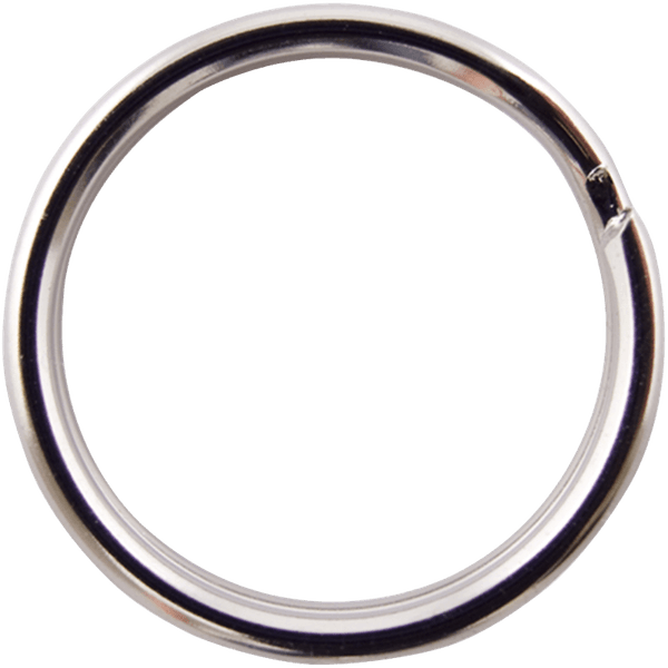 N&oslash;kkelring &Oslash;=30mm metall 10 stk.