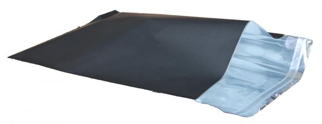 Hovedbilde Gavepose matt svart  25x40+4 cm 50 stk.