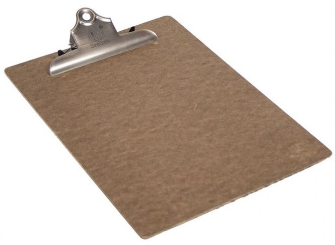 Hovedbilde Spisekart Clipboard A4