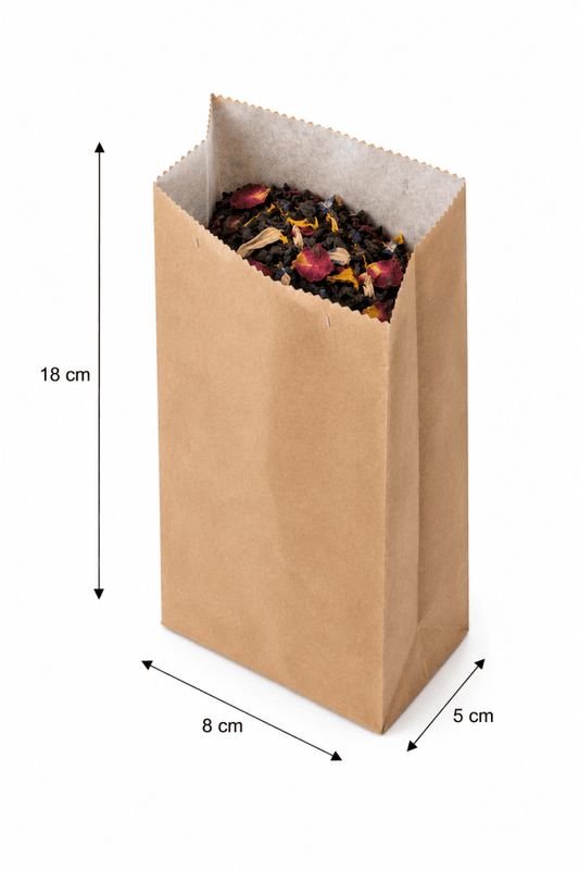Kaffe/Te pose 8x5x18 cm 1000 stk