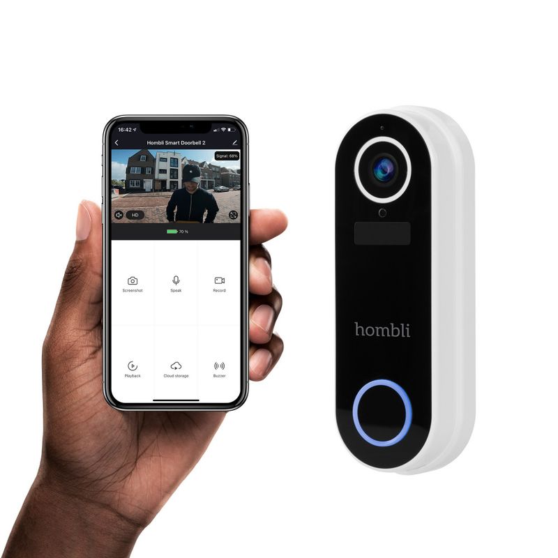 Smart Doorbell 2, White