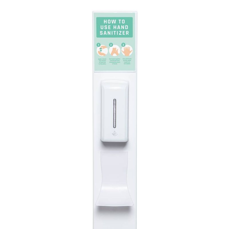 Berøringsfri desinfeksjon med elektronisk dispenser