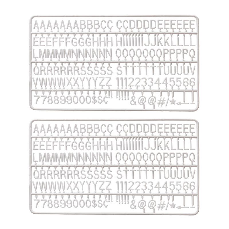 Karaktersett  2x150 karakterer 