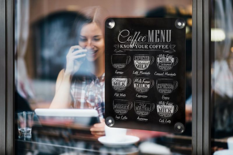 Blackboard med sugekopper 27x36 cm