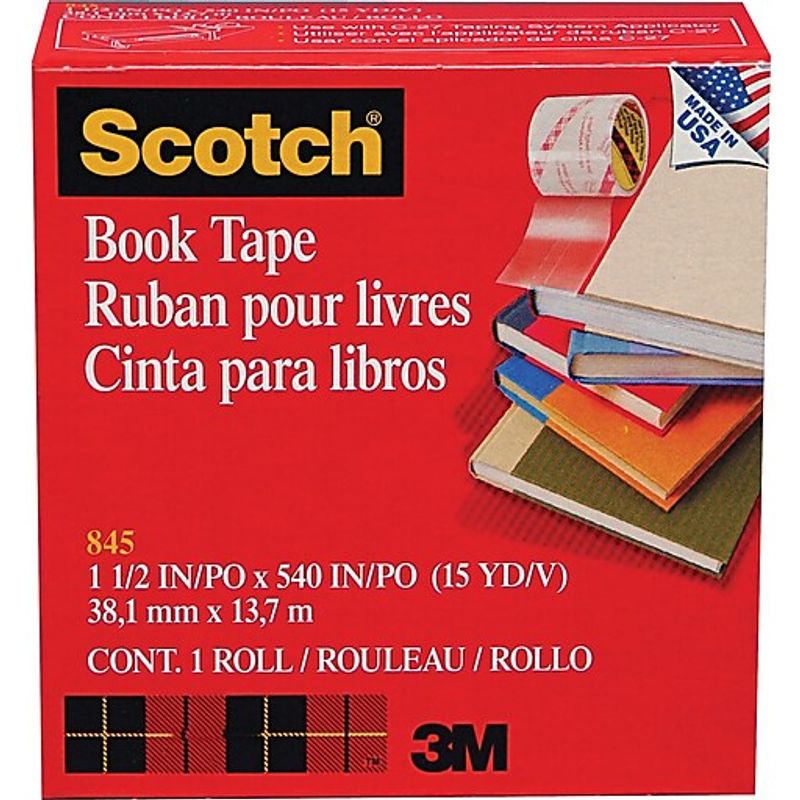 Bokteip 38mmx14m Scotch 845