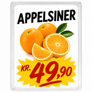 Plakatramme A3 transparent
