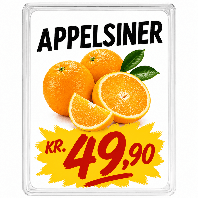 Plakatramme A3 transparent