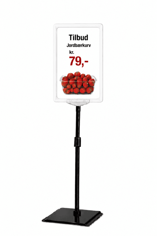 Rammesett A5 hvit