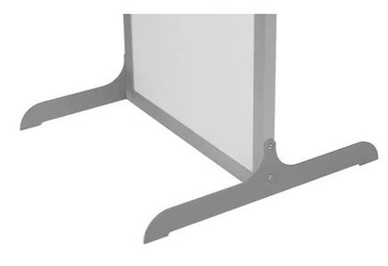 Plakatdisplay med 3xA4 rammer sølv