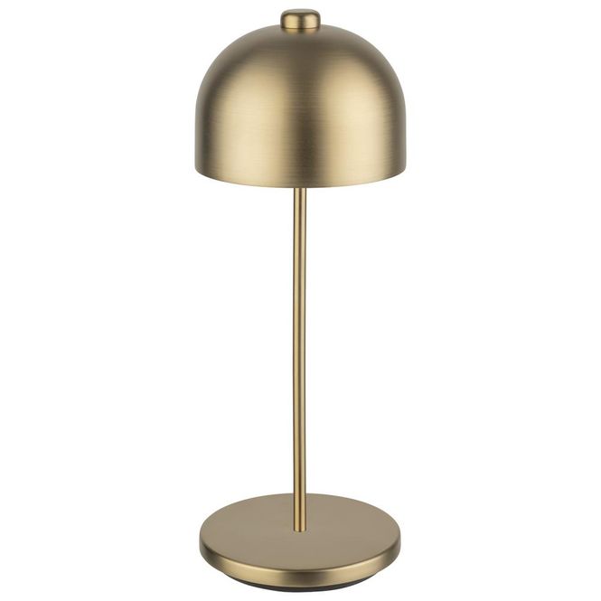 Hovedbilde Bordlampe LED oppladbar gull/champagne