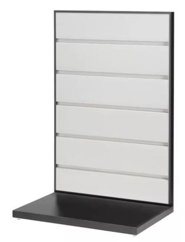 Borddisplay hvit RAL9010