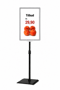 Rammesett A4 grå