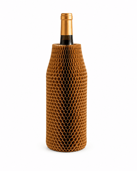 Hovedbilde Flaskebeskytter 30cm honeycomb 140 stk.