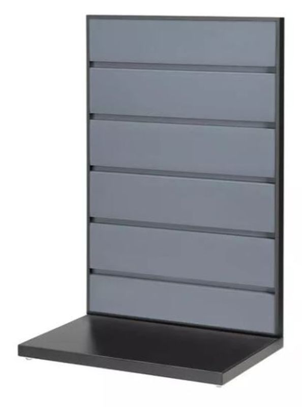 Borddisplay  grå RAL7004