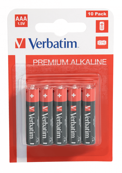 Hovedbilde Batteri 1,5V Alkaline AAA/LR03 (10-Pack)