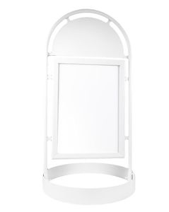 Hovedbilde Gatebukk Gotik Circle 50x70cm hvit