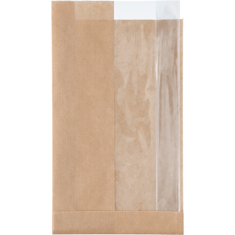 Pose med vindu 14/5x23cm 1000 stk
