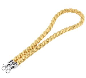 Hovedbilde Tau flettet gull / chrome 1,5m