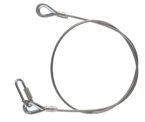 Hovedbilde Sikkerhetswire 100 cm.  5 stk.