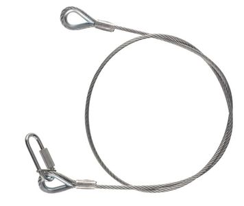 Sikkerhetswire 100 cm.  5 stk.