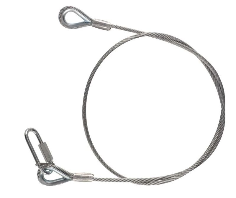 Sikkerhetswire 100 cm.  5 stk.