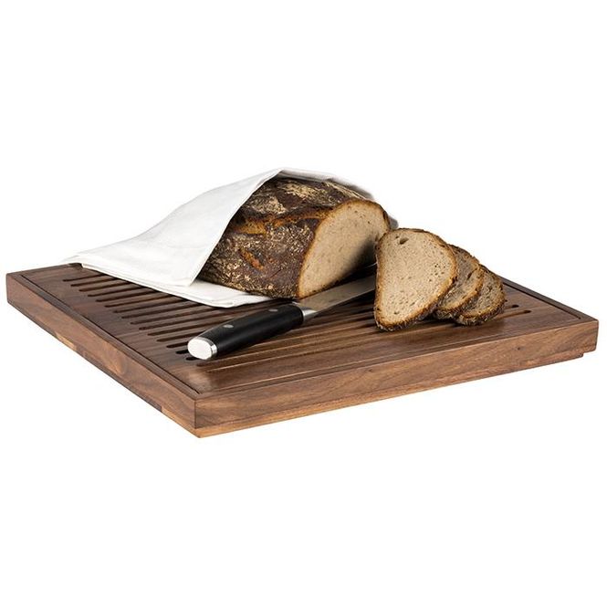 Hovedbilde Skjærebrett valnøtt-tre 32,5x35,4cm 