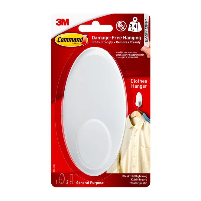 Hovedbilde Command Clothes Hanger 