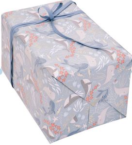 Hovedbilde Gavepapir Sealife 57cm x 150m
