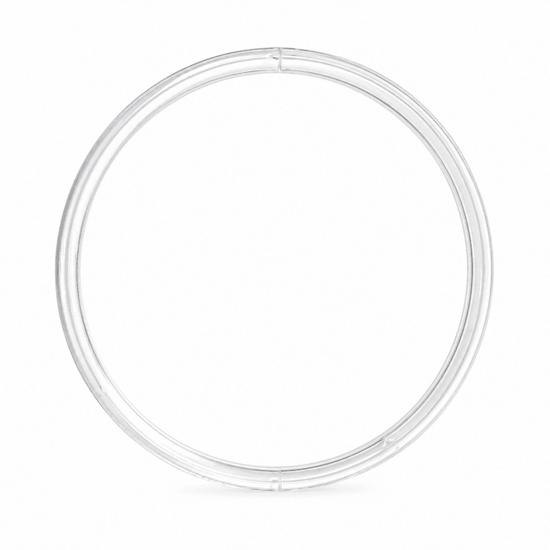 Skjerfring transparent – 95 mm