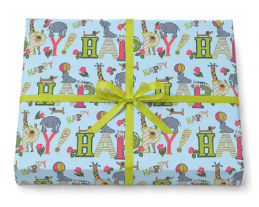 Gavepapir Happy Mist 38cm x 150m