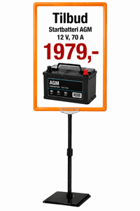 Rammesett A3 orange