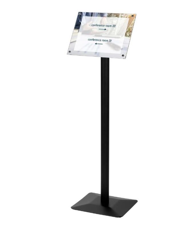 Infodisplay A4 sort 