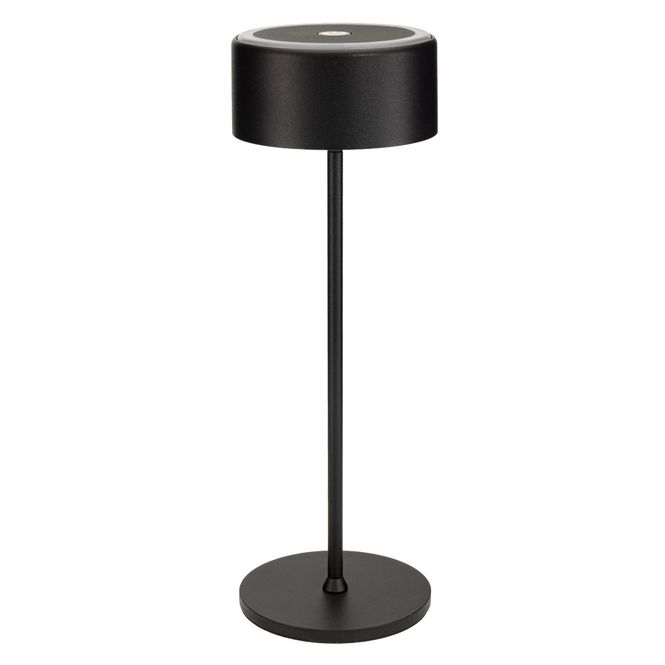 Hovedbilde Bordlampe LED oppladbar Sort 10 stk.