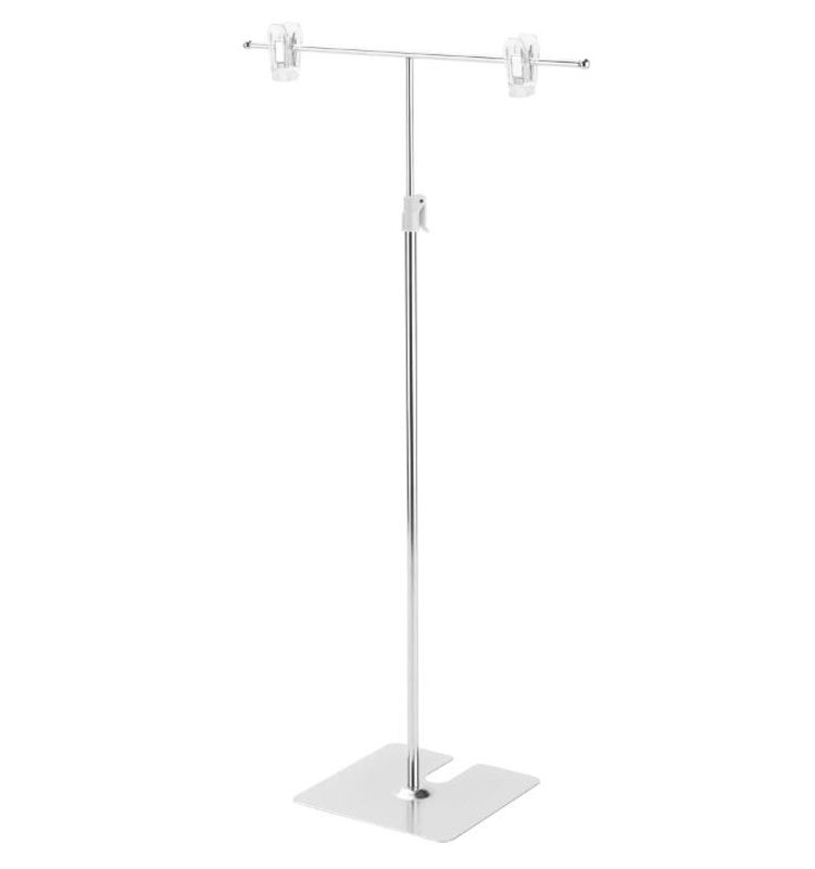 Plakatholder med klyper 43,5-70cm