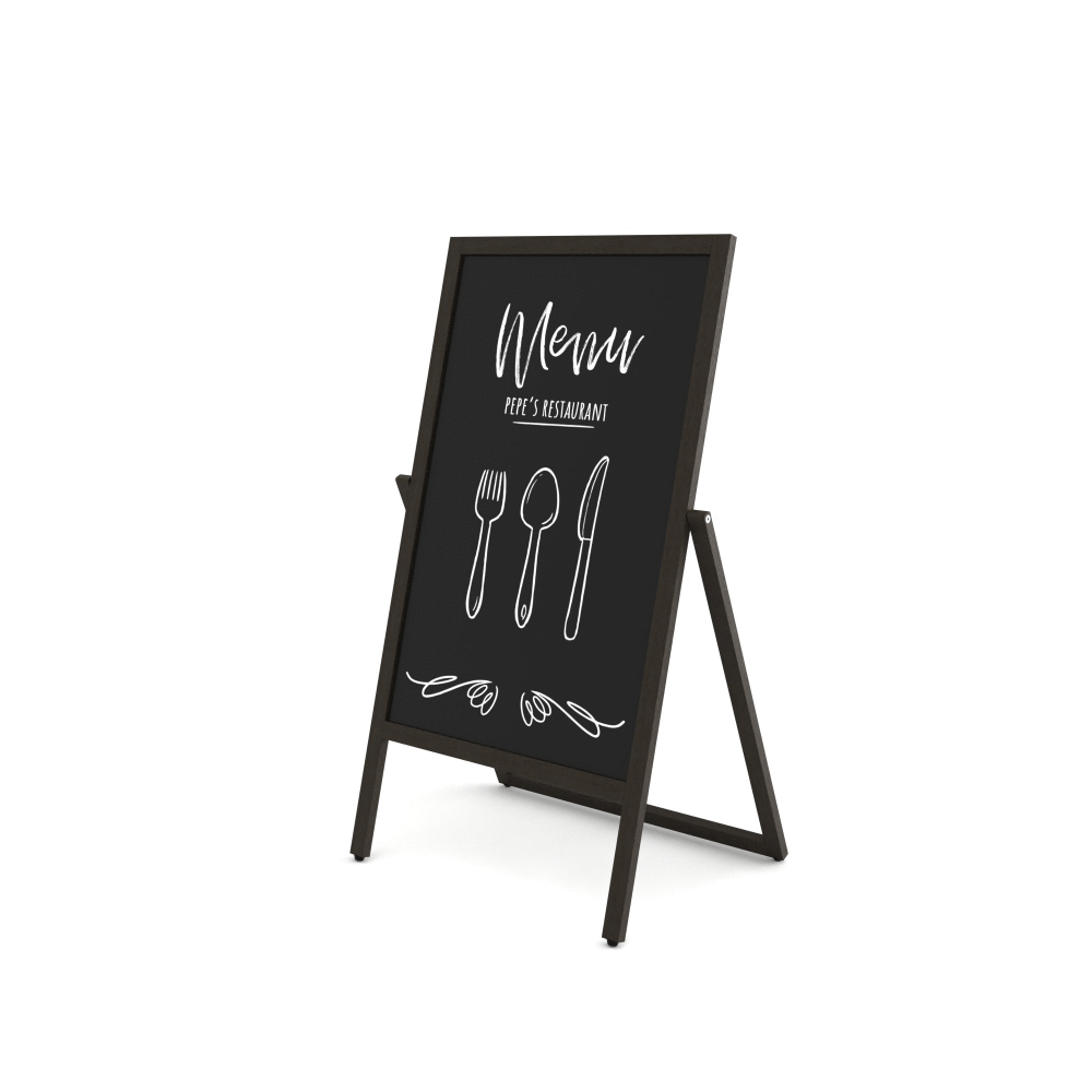 Flipboard 55x105cm sort