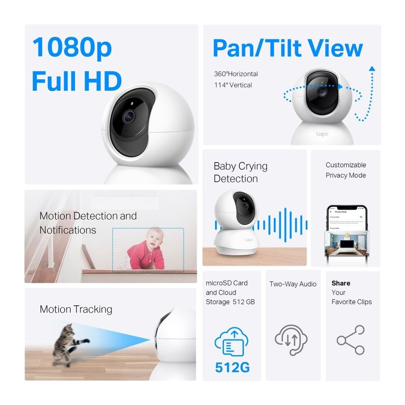 Wi-Fi Kamera Tapo C200