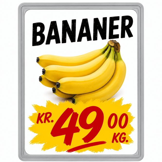 Hovedbilde Plakatramme A6 grå