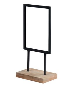 Hovedbilde Plakatholder A5 st&aring;l / eik